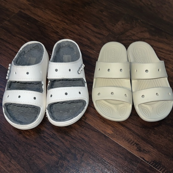White Cozy Sandals and Bone Classic sandal - Picture 1 of 2